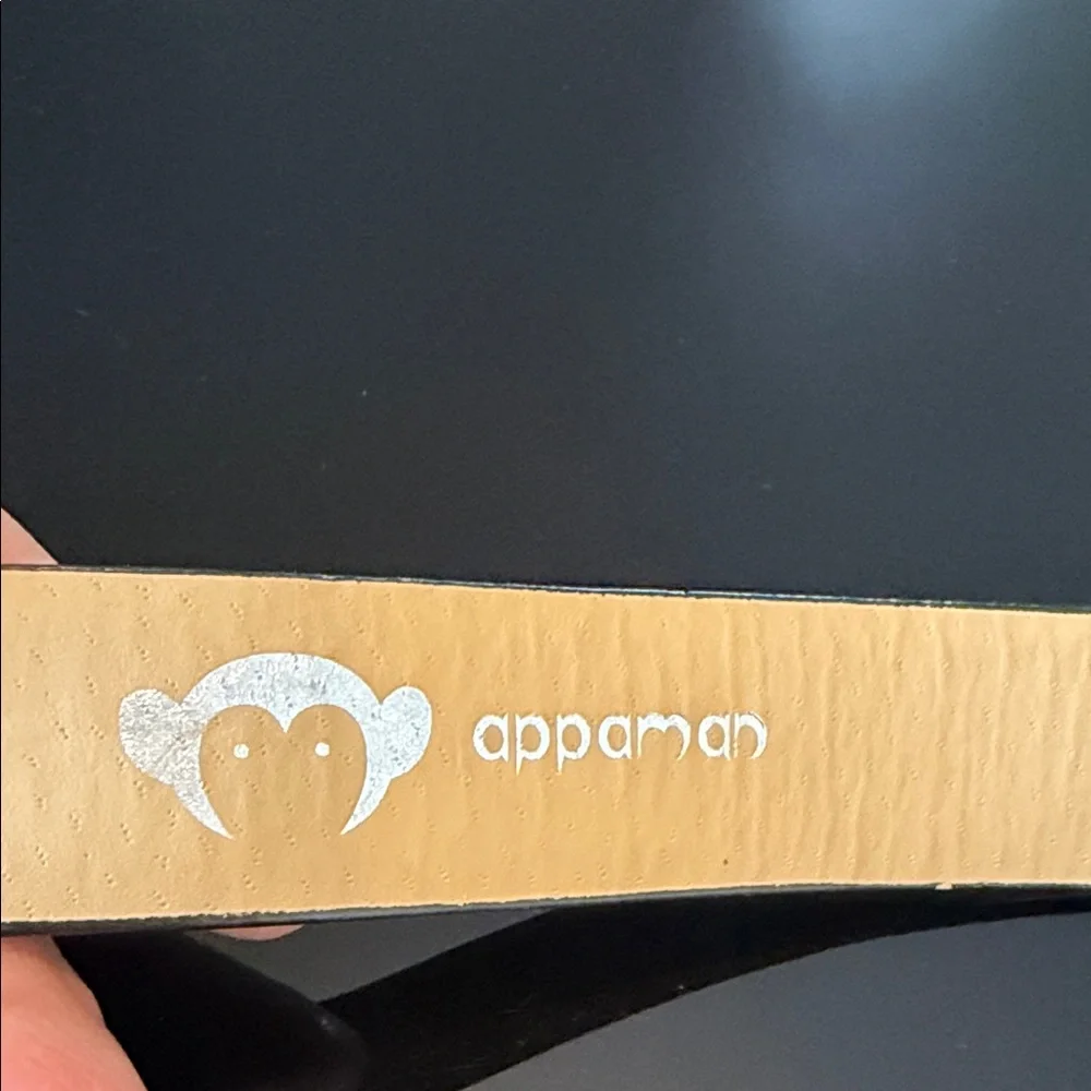Appaman Kids Belt in Black and Tan